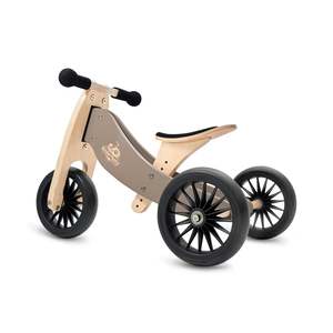 Kinderfeets: Tiny Tot Plus Trike/Balance Bike - Slate Grey