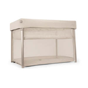 New: Paal Playard Travel Cot - Biscotti