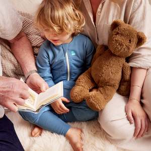 Sleep Suit Warm 2.5 TOG - Pebbles Storm Blue