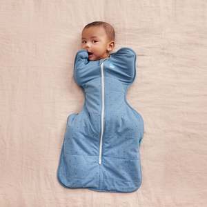 Love To Dream: Swaddle Up™ Warm 2.5 TOG - Pebbles Storm Blue
