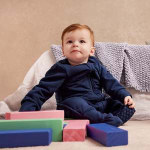 Love To Dream: Sleep Suit Extra Warm 3.5 TOG - Star Navy