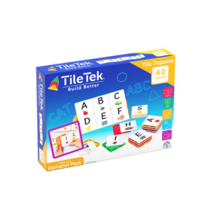 Tile Topper - Alphabet Upper Case Pack 40pc