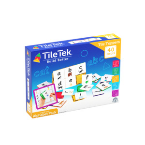 Tile Topper - Alphabet Lower Case Pack 40pc