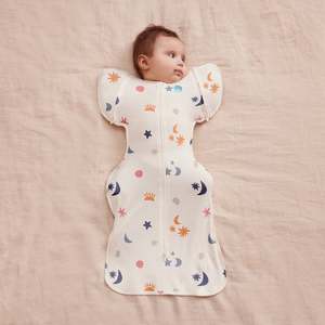 Swaddle Up™ Transition Bag Organic 1.0 TOG - Buff Lunar
