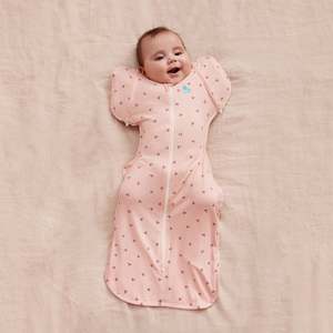 Swaddle Up™ Transition Bag Bamboo 1.0 TOG - Cherries Blush