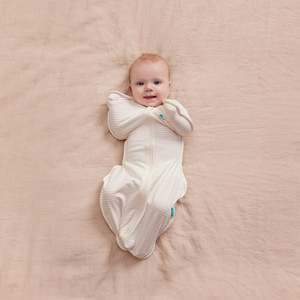 Swaddle Up™ Lite 0.2 TOG - Tan Stripe