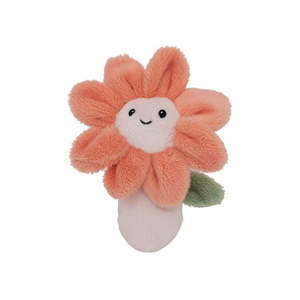 New: Baby Rattle - Flower