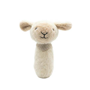 New: Baby Rattle - Lamb
