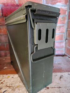 Steel ammo tin: PA125 Ammo box (pick up only)