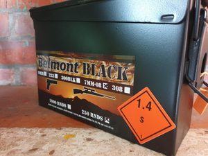 Belmont Black 7mm-08 139gr SST (250)