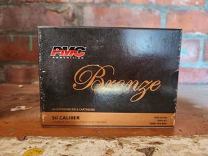 PMC Bronze .50cal 660gr FMJ-BT (10)