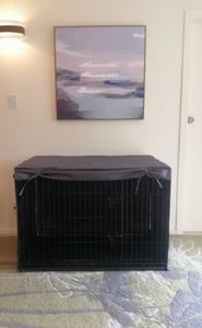 Crate and Cover Combo Beloved Pet Furniture: XXL - Crate & Cover Combo