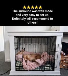 Crate Surround Beloved Pet Furniture: Small Crate Surround