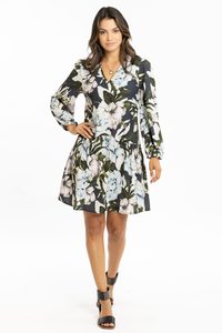 Como Panelled Swing Dress. size 10 only Dress Bel Vestito