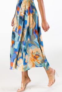 Products: Sicily Panelled Skirt Occasion Dresses Bel Vestito New Zealand
