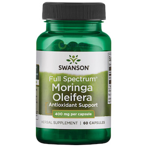 Moringa: Swanson, Full Spectrum Moringa Oleifera 400mg, 60 Caps