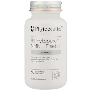 Immunity Support: Phytoceutics, Phytopure NMN + Fisetin Advanced, 60 Vegetable Capsules
