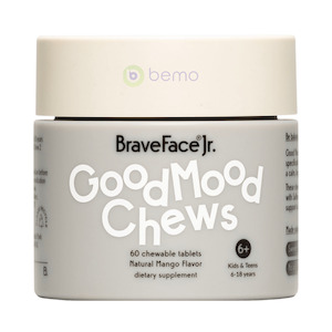Mood Support: Brave Face, Junior Good Mood Chew, 60 Tabs