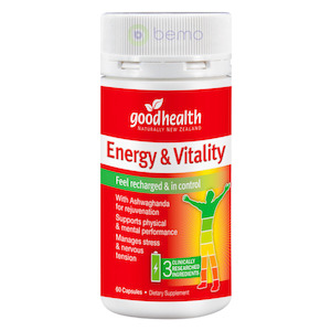 Good Health, Energy & Vitality, 60 caps