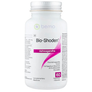 Coyne Healthcare, Bio-Shoden, Ashwagandha, 60 Vegetable Capsules