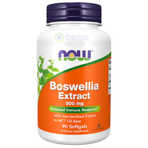 Pain Relief: Now Foods, Boswellia Extract, 500 mg, 90 Softgels