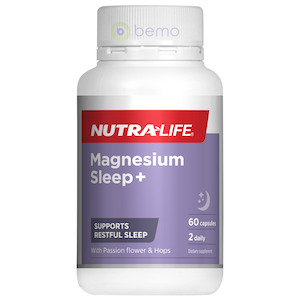 Pain Relief: Nutra-Life, Magnesium Sleep+, 60 caps