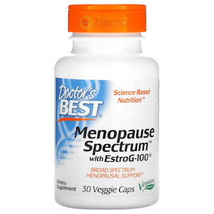Doctor's Best, Menopause Spectrum with EstroG-100, 30 Vcaps