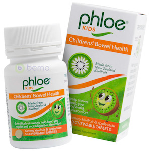 Kids Health: Phloe, Kids Bowel Health, 50 Chewable Tabs