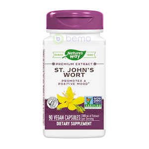 Natures Way: Nature's Way, St. John's Wort, 300mg, 90 Vegan Capsules