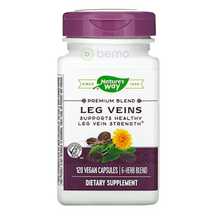 Nature's Way, Leg Veins 120 Vegan Caps