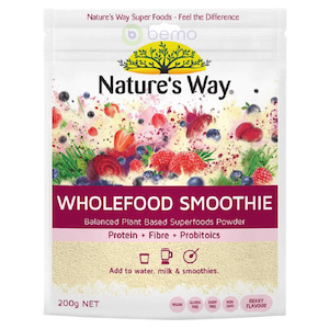 Nature's Way, Wholefood Smoothie Berry, 200g