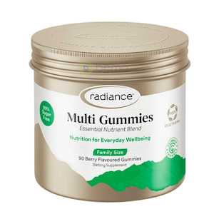 Radiance, Multi Gummies, Berry Flavour, 90 Gummies