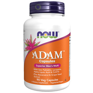 Multivitamins: Now Foods, ADAM Tablets, Superior Men's Multi, 90 Veg Caps
