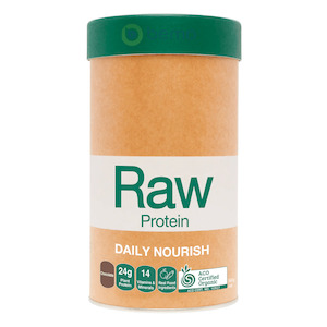 Vitamin B: Amazonia Raw, Raw Protein Daily Nourish Chocolate, 500g