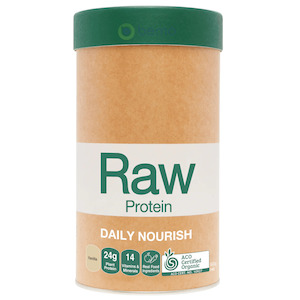 Amazonia Raw, Raw Protein Daily Nourish Vanilla, 500g