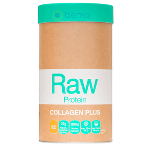 Collagen: Amazonia Raw, Raw Protein, Collagen Plus, Vanilla Maple, 450g