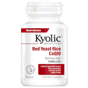 Coq10: Kyolic, Red Yeast Rice CoQ10, 75 capsules