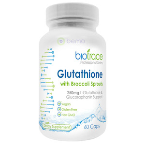 BioTrace, Glutathione 250mg, 60 Capsules