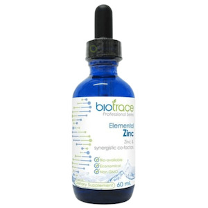 Detox And Cleanse: BioTrace, Elemental Zinc, 60ml