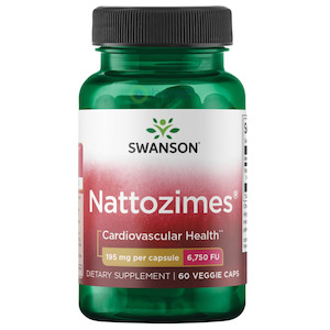 Heart Health: Swanson, Nattozimes 195mg, 60 Veg Caps