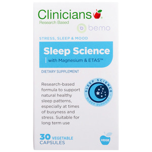Sleep Support: Clinicians, Sleep Science, Veg capsules 30