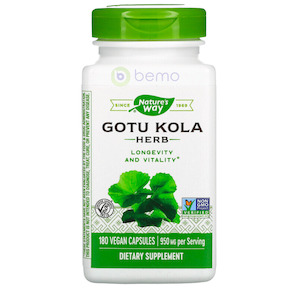 Nature's Way, Gotu Kola Herb Longevity + Vitality, 180 VCs