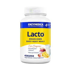 Digestion And Gut Health: Enzymedica, Lacto, 30 Capsules