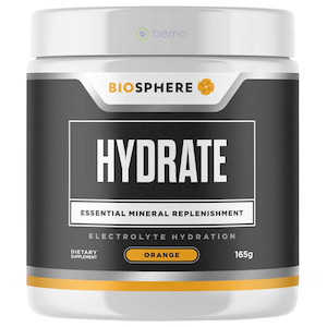 Energy: Biosphere, Hydrate Essential Mineral Replenishment, Orange, 165g