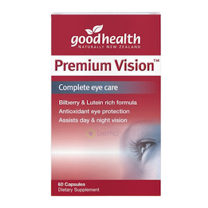 Good Health, Premium Vision Eyecare, 60 caps