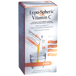 LivOn Laboratories, Lypo-Spheric Vitamin C, 30 Sachets