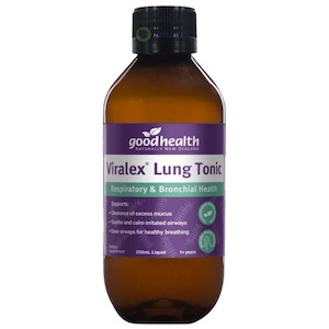 Immunity Support: Good Health, Viralex Lung Tonic, 200ml