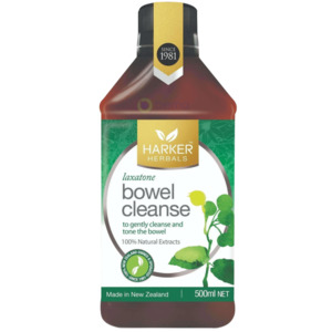 Digestion And Gut Health: Harker Herbals, Bowel Cleanse, 500ml