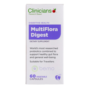 Clinicians, Multiflora Probiotic, 60 Veg Capsules