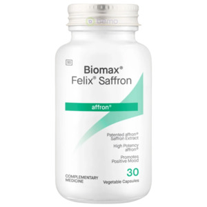 Mood Support: Coyne Healthcare, Biomax Felix Saffron, 30 Vegetable Capsules